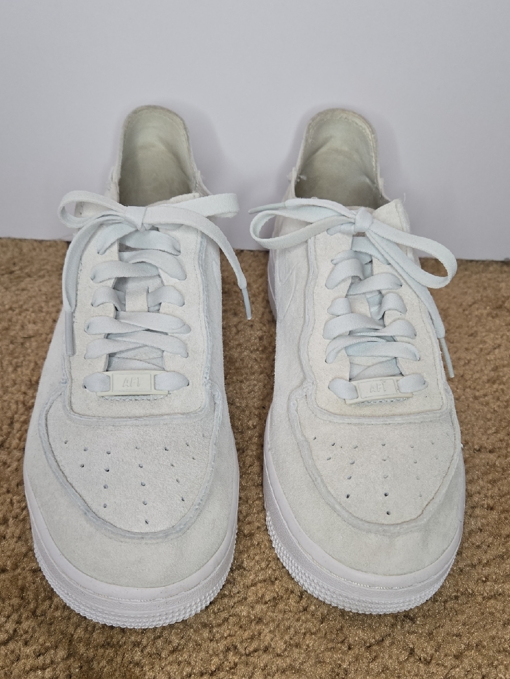 Mint Green Suede Low-Top Sneakers